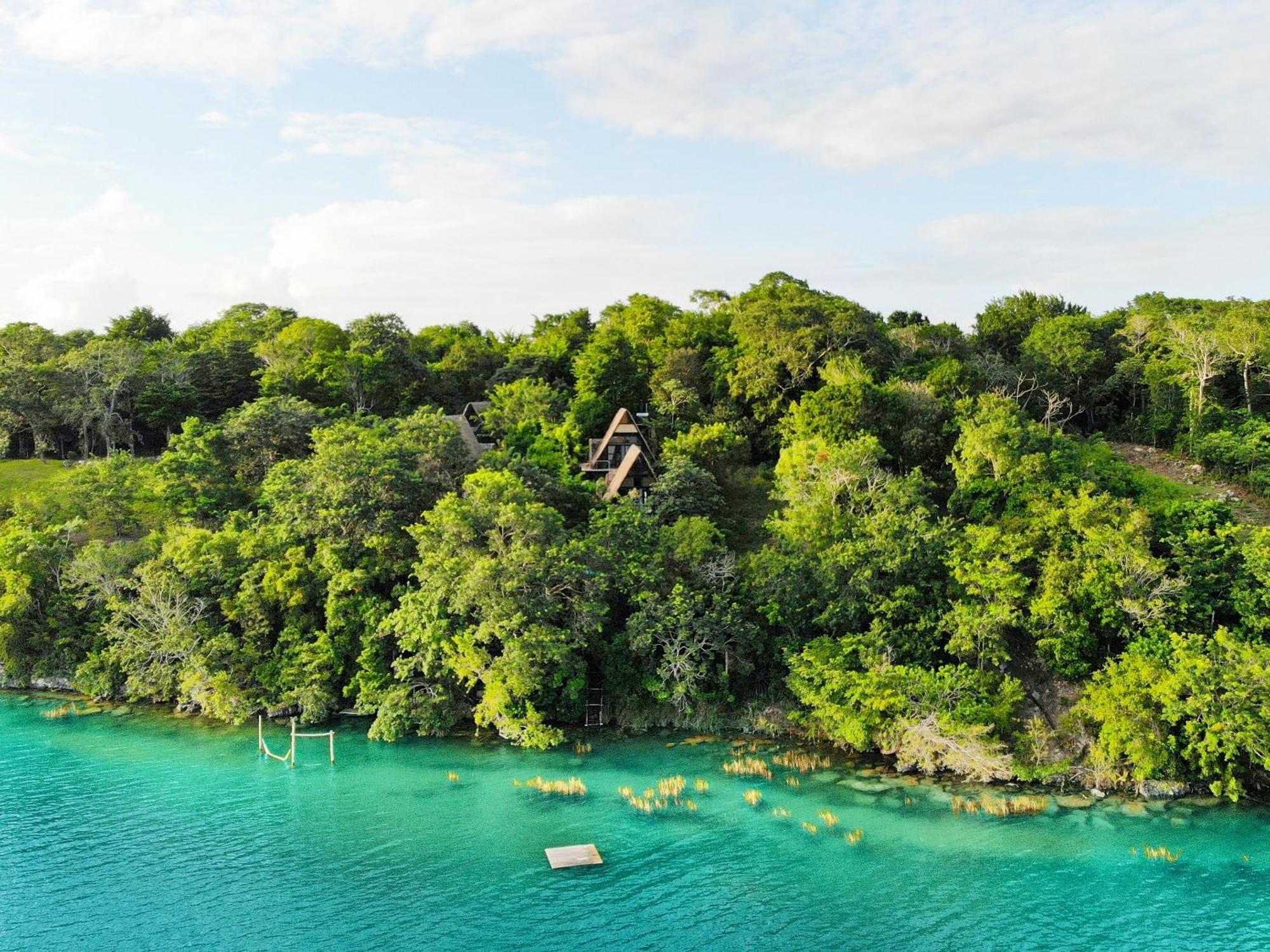 Villa Azul Nomeolvides Bacalar - Guests Only Exterior foto